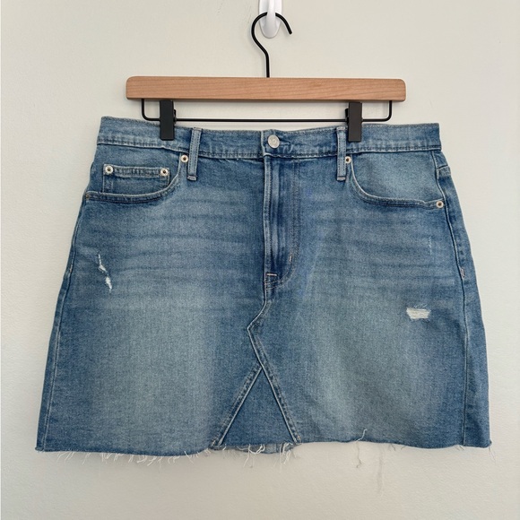 GAP Women’s Denim Mini Skirt - size 12 - Picture 1 of 6